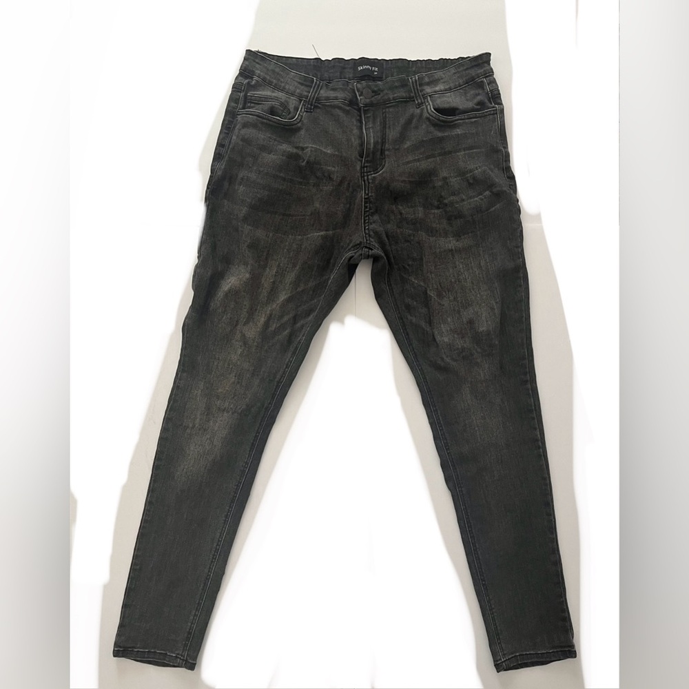 Designers Originals Charcoal Gray Skinny Jeans | Men’s